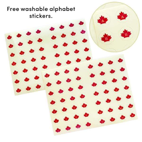 Stickers for the Dinosaur Blue Leakproof Bento Boxes from Kiddy Planet Bento Lunch Box