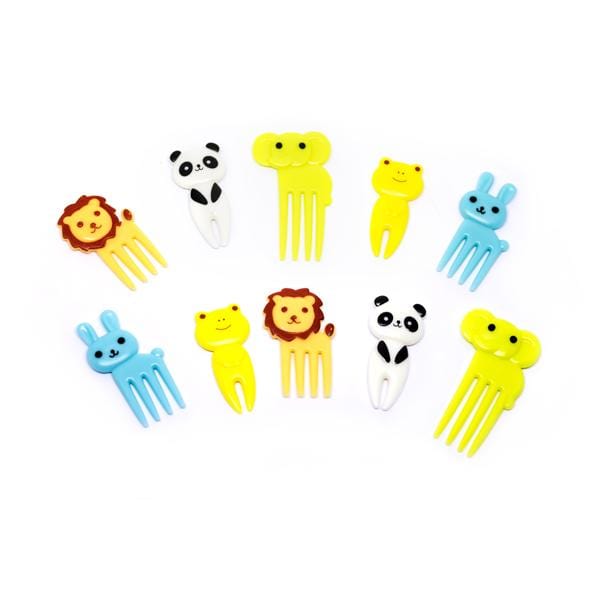 Food Accessories Combo - Cute Food & Sandwich Cutters - Eye Picks - Animal Picks - Leave Picks - KiddyPlanet - Bento Lunch Box bento box