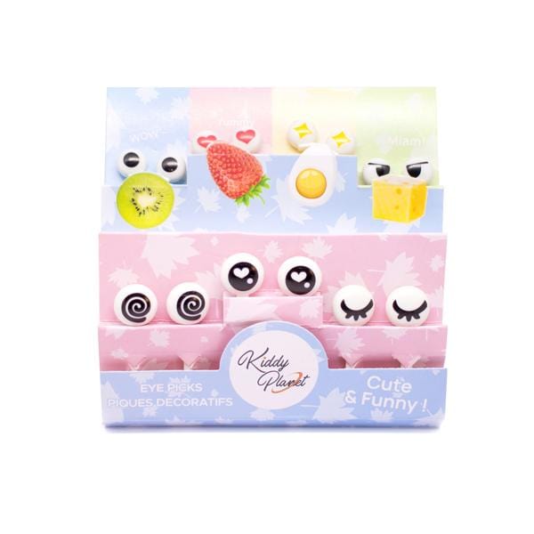 Food Accessories Combo - Cute Food & Sandwich Cutters - Eye Picks - Animal Picks - Leave Picks - KiddyPlanet - Bento Lunch Box bento box