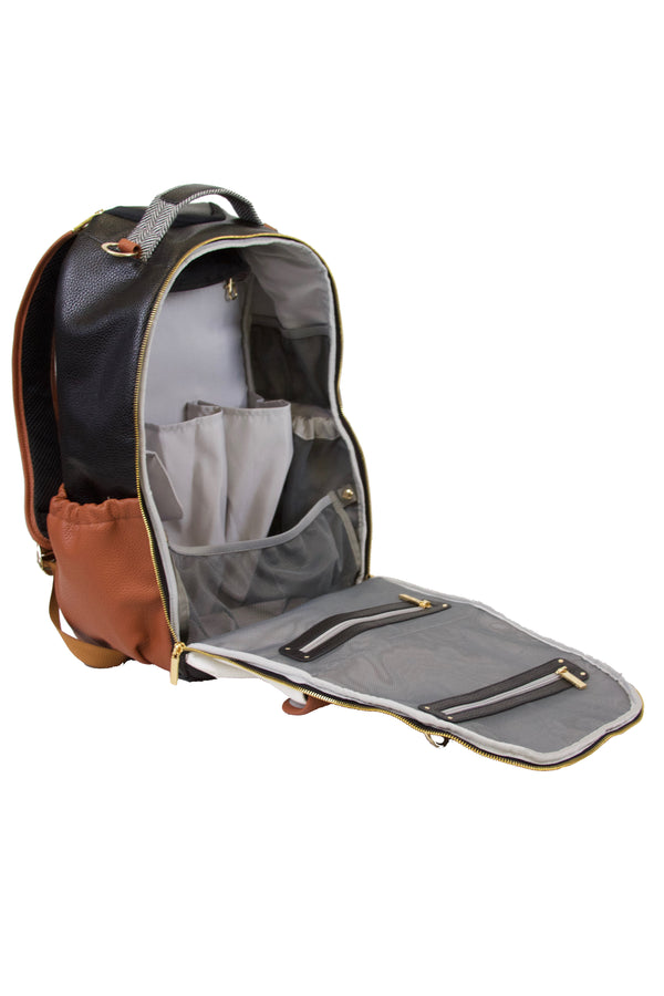 Coffee & Cream Boss Backpack™ Diaper Bag