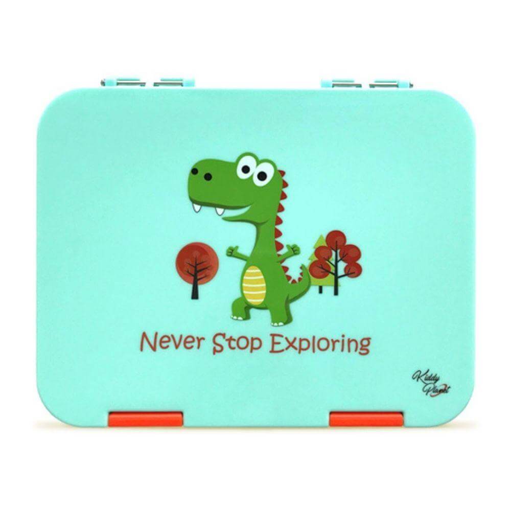 Caperci Dinosaur Bento Lunch Box for Kids - Leakproof 6-Compartment  Children's Lunch Container with …See more Caperci Dinosaur Bento Lunch Box  for