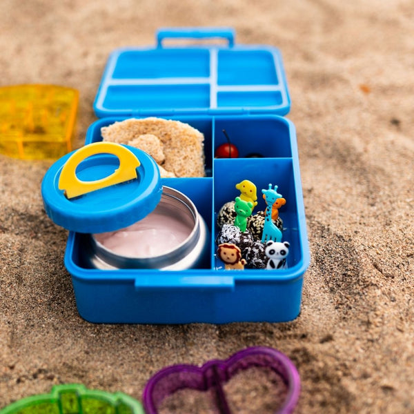 Bento Lunch Box Super Hero with food