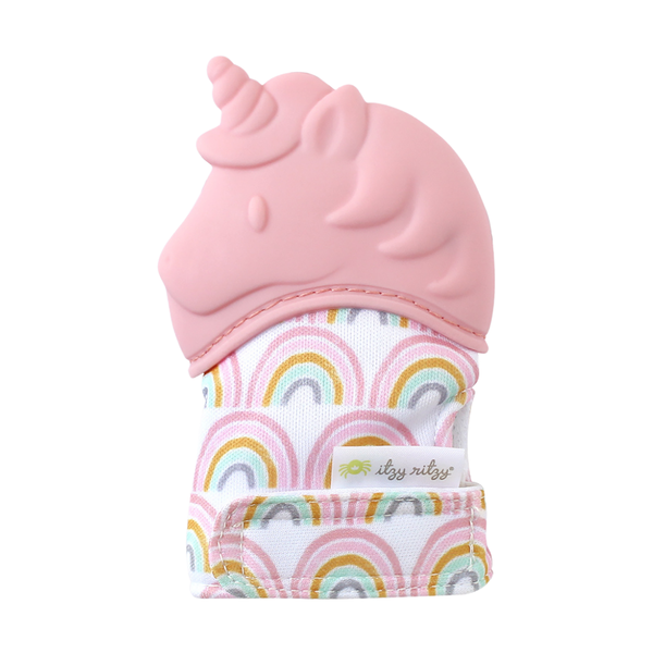 Itzy Mitt™ Silicone Teething Mitts Unicorn