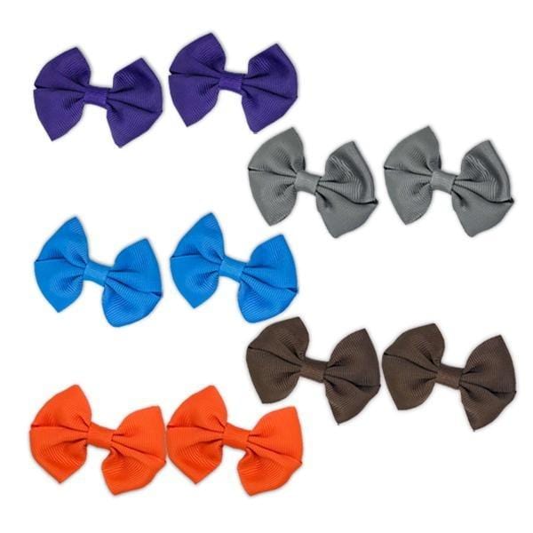 Set of 10 colorful hair clips - KiddyPlanet