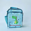 Insulated Dinosaur Lunch Bag - Blue color - Kiddy Planet Bento Lunch Box