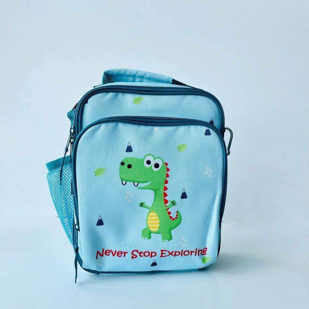Insulated Lunch Bag Dinosaur Kiddy Planet Bento Lunch Box