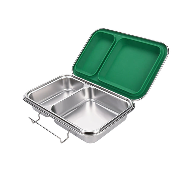 Bento Box for older Kids and Adults, Leak Proof Stainless Steel Lunch Box