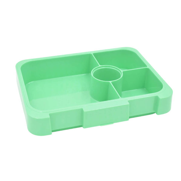 Green Bento Boxes 4 compartments/ Platter for Adults from Kiddy Planet Bento Lunch Box