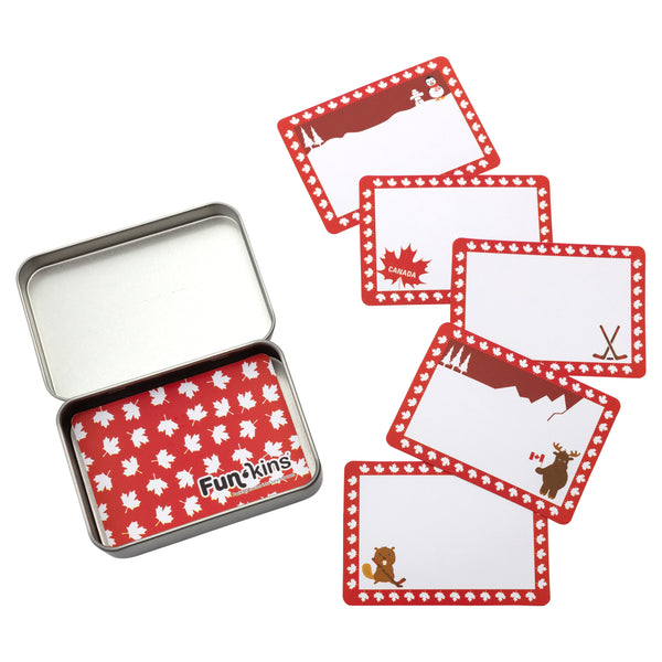 Lunchbox Note Cards for Kids - Canadian Critters