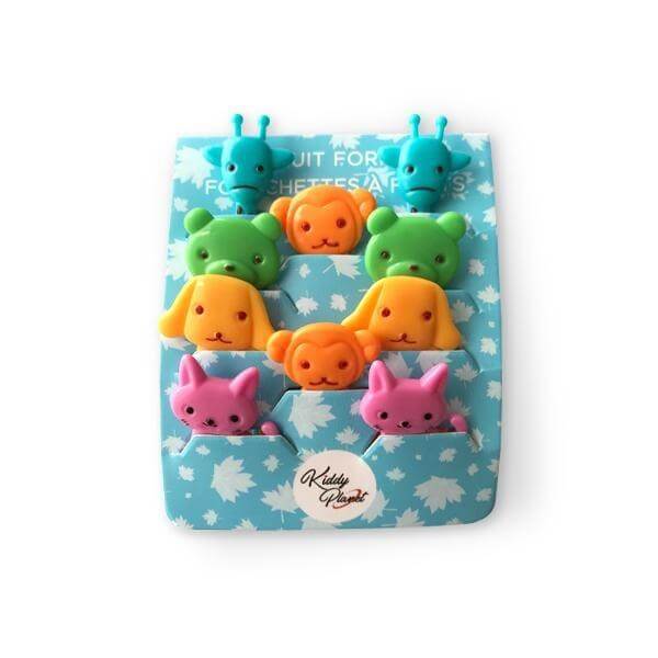 Set of 10 Fruit & Food Picks - KiddyPlanet - Bento Lunch Box