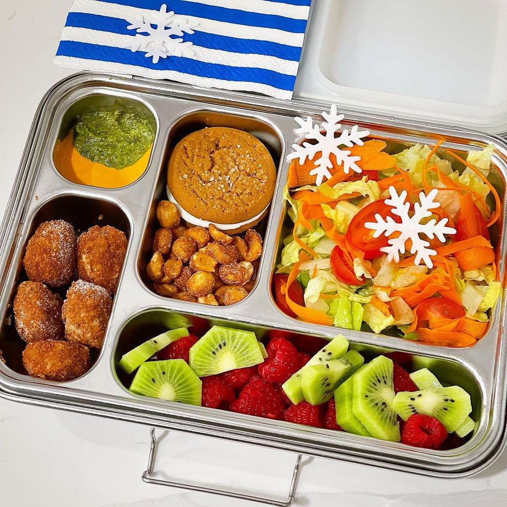 Why should you use stainless steel containers inside a bento lunch box?