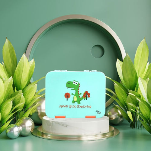 Blue Kiddy Planet Bento Box