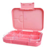 Opened Pink Bento Boxes from Kiddy Planet Bento Lunch Box
