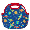 Small, Machine Washable Lunch Bag for Kids - Rockets