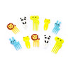 Set of Animal shaped fruit forks for Kids Lunch Box from Kiddy Planet Bento Lunch Box