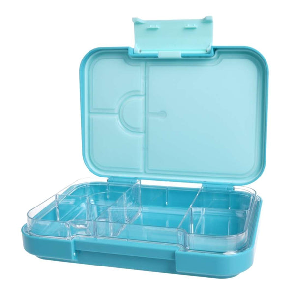 6 Compartments Blue Bento Boxes from Kiddy Planet Bento Lunch Box