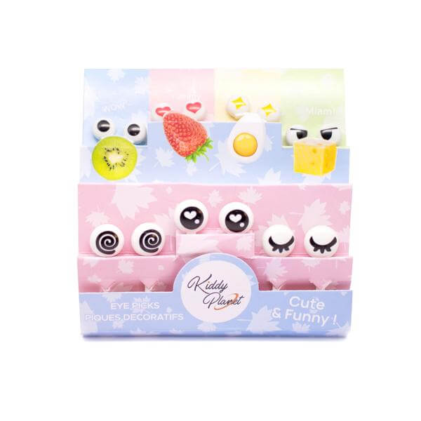 Cute Eye Picks for Lunches - 20 Pieces of Eyes in Various Expressions, Eye  Food picks for Kids to add to your Cute Bento Box Accessories