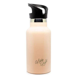 Peach Stainless Steel Water Bottle - KiddyPlanet - Bento Lunch Box