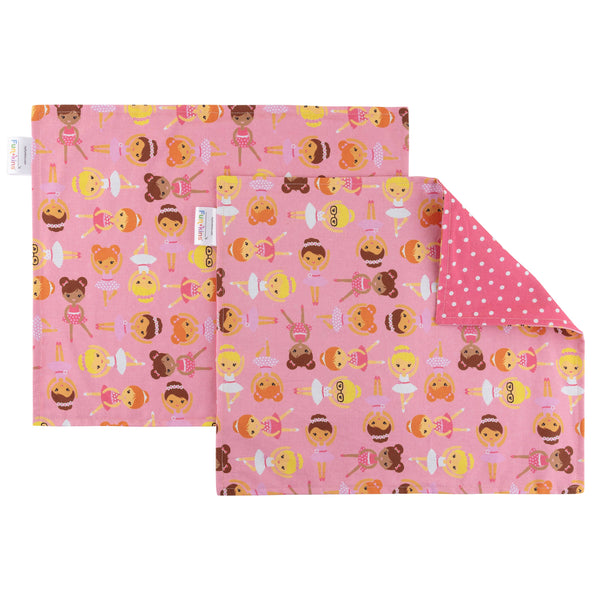 Set of Two Placemats for Kids - Ballerinas