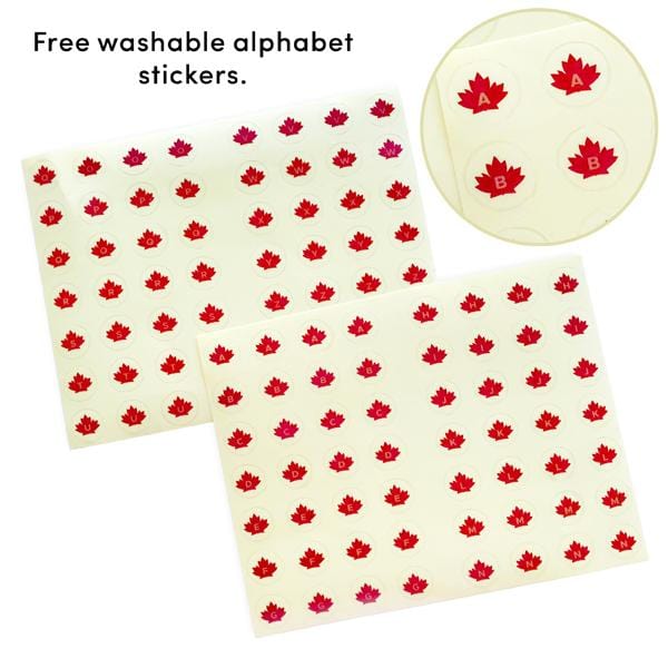 Stickers for the Unicorn Pink Bento Boxes from Kiddy Planet Bento Lunch Box