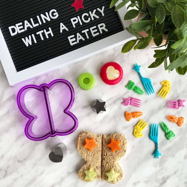 Set of 29 Cute Food Cutters and Food picks - KiddyPlanet - Bento Lunch Box