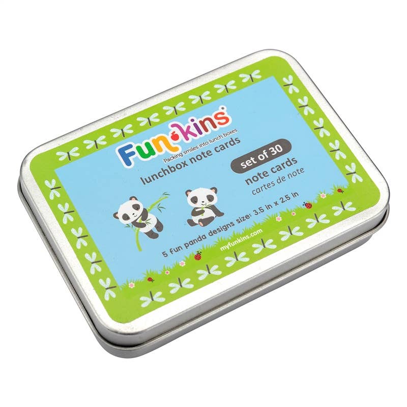 Lunchbox Note Cards for Kids - Pandas