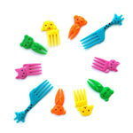 Set of 10 Fruit & Food Picks - KiddyPlanet - Bento Lunch Box