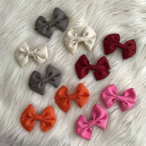 Set of 10 colorful hair clips - KiddyPlanet