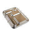 Stainless Steel Bento Box Canada are The Best Leakproof 5 Compartments Stainless Stell Bento Lunch Box from Kiddy Planer, this is the back side of our Stainless Steel Bento Box