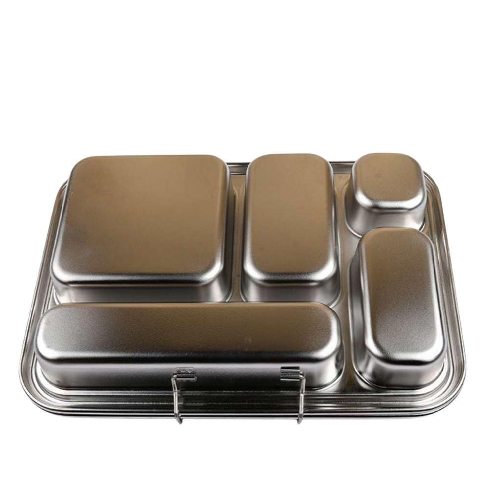 Stainless Steel Bento Box Canada Leakproof 5 Compartments