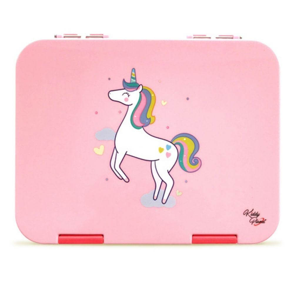 Pink Unicorn Bento Lunch Box for Girls - Kiddy Planet Boxes