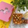 Food in the Unicorn Pink Bento Boxes from Kiddy Planet Bento Lunch Box
