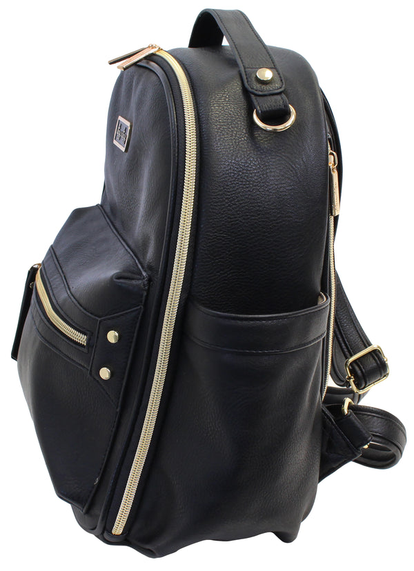 Black Itzy Mini™ Diaper Bag Backpack