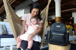 Black Itzy Mini™ Diaper Bag Backpack