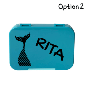 Rita Blue Custom Bento Boxes from Kiddy Planet Bento Lunch Box