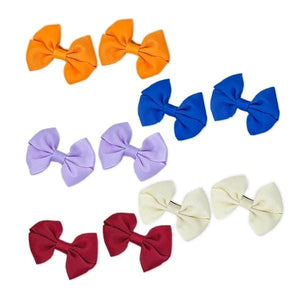 Set of 10 colorful hair clips - KiddyPlanet
