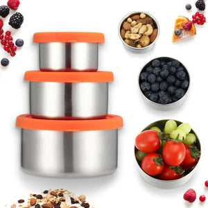 Leakproof Stainless Steel Food Containers With Lids