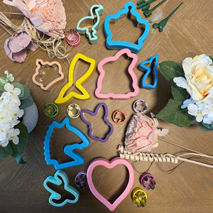22 pcs Sandwich, Veggies, Fruits & Cheese Cutters Princess Mermaid Flamingo Unicorn Butterfly