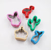 22 pcs Sandwich, Veggies, Fruits & Cheese Cutters Princess Mermaid Flamingo Unicorn Butterfly