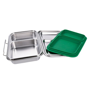 Bento Box for older Kids and Adults, Leak Proof Stainless Steel Lunch Box