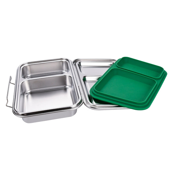 Bento Box for older Kids and Adults, Leak Proof Stainless Steel Lunch Box