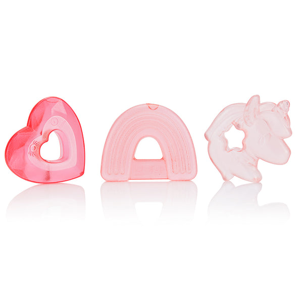 Cutie Coolers™ Water Filled Teethers (3-pack)