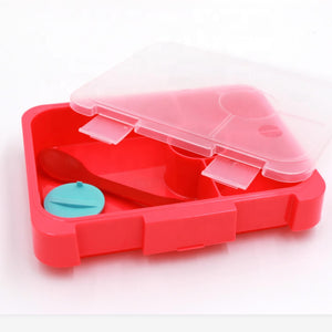 Pink Bento Boxes 4 compartments/ Platter for Adults from Kiddy Planet Bento Lunch Box