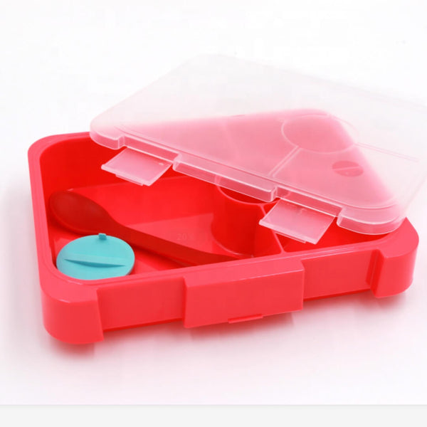 Pink Bento Boxes 4 compartments/ Platter for Adults from Kiddy Planet Bento Lunch Box