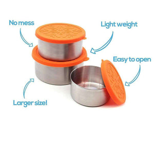 Leakproof Stainless Steel Food Containers With Lids