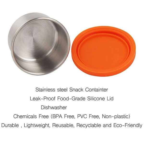 Leakproof Stainless Steel Food Containers With Lids