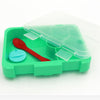 Green Bento Boxes 4 compartments/ Platter for Adults from Kiddy Planet Bento Lunch Box