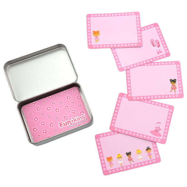 Lunchbox Note Cards for Kids - Ballerinas